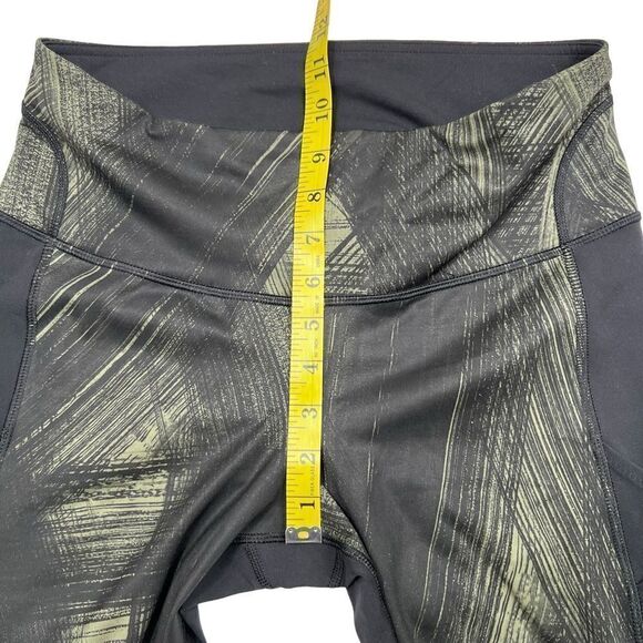 Lululemon Fresh Mesh Run Crop Wind Chill Fatigue Green Size 8 - Picture 8 of 9